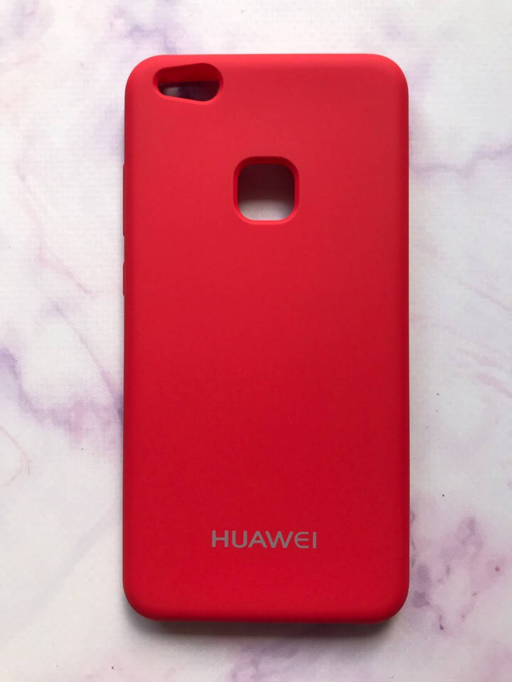 

Силиконовый чехол Silicone Case для Huawei P10 Lite Красный