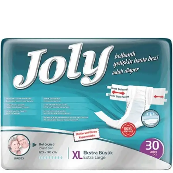 

Подгузники для взрослых одноразовые Joly 4 Extra Large 30 шт 8 капель