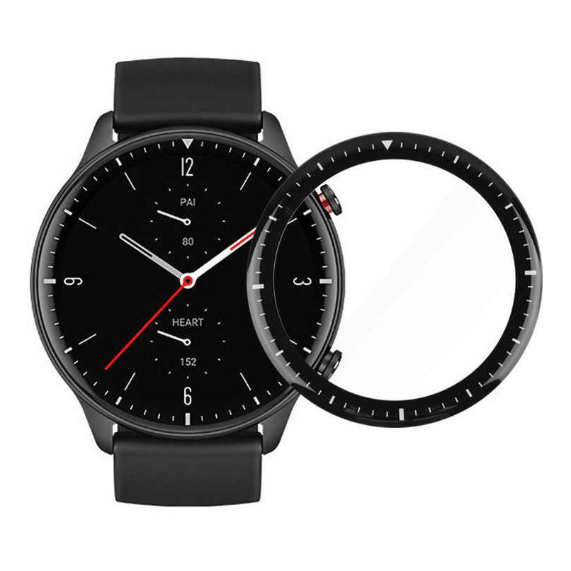 

Полимерная пленка 3D (на весь экран) для Xiaomi Amazfit GTR 2, Черный