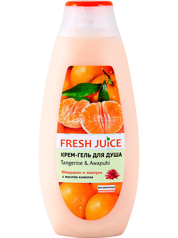 

Гель для душа Tangerine & Awapuhi 400 мл Fresh Juice