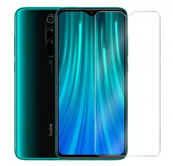 

Скло Xiaomi Redmi Note 8 Pro/Redmi Note 9 4G (0.3 мм, 2.5D)