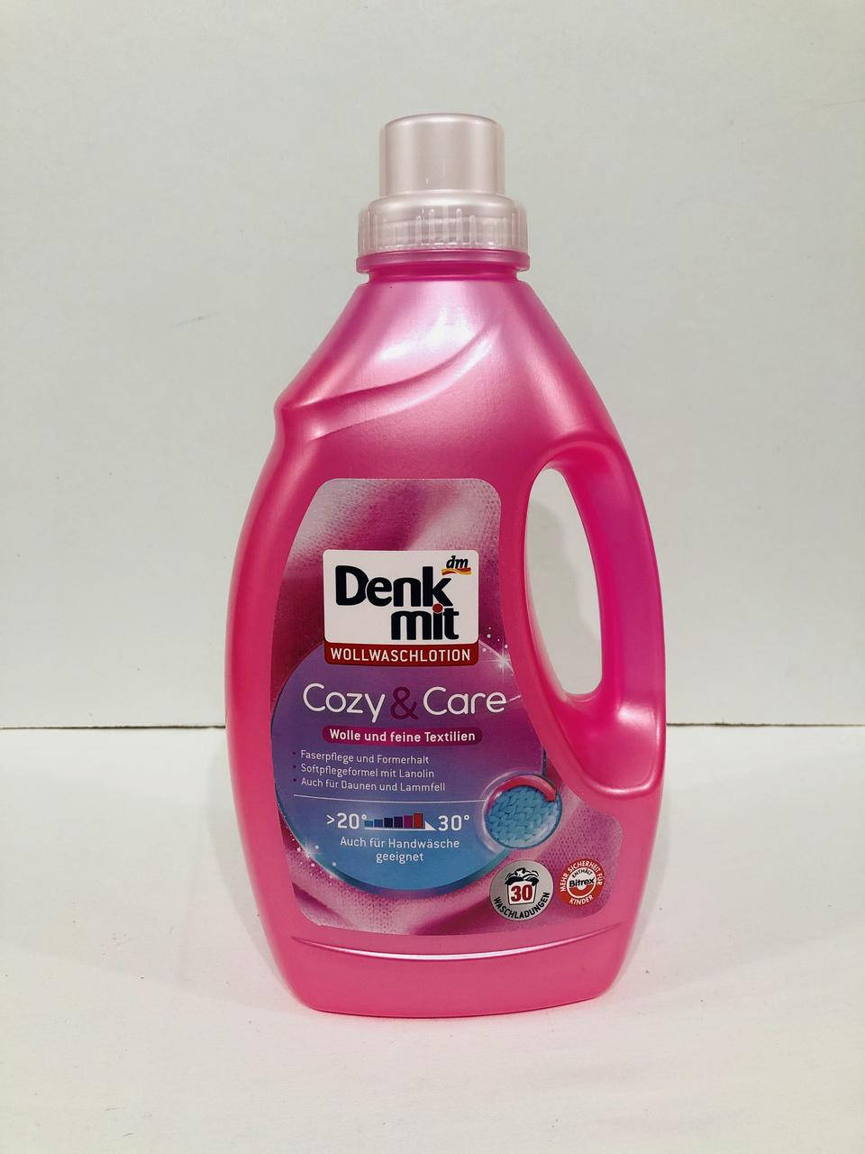 

Гель для прання Denkmit Wollwaschlotion Cozy & Care 1,5л 30ст