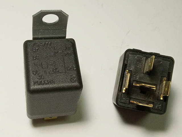 

Реле стартера 5-ти конт. 30А (Авар) 75.3777