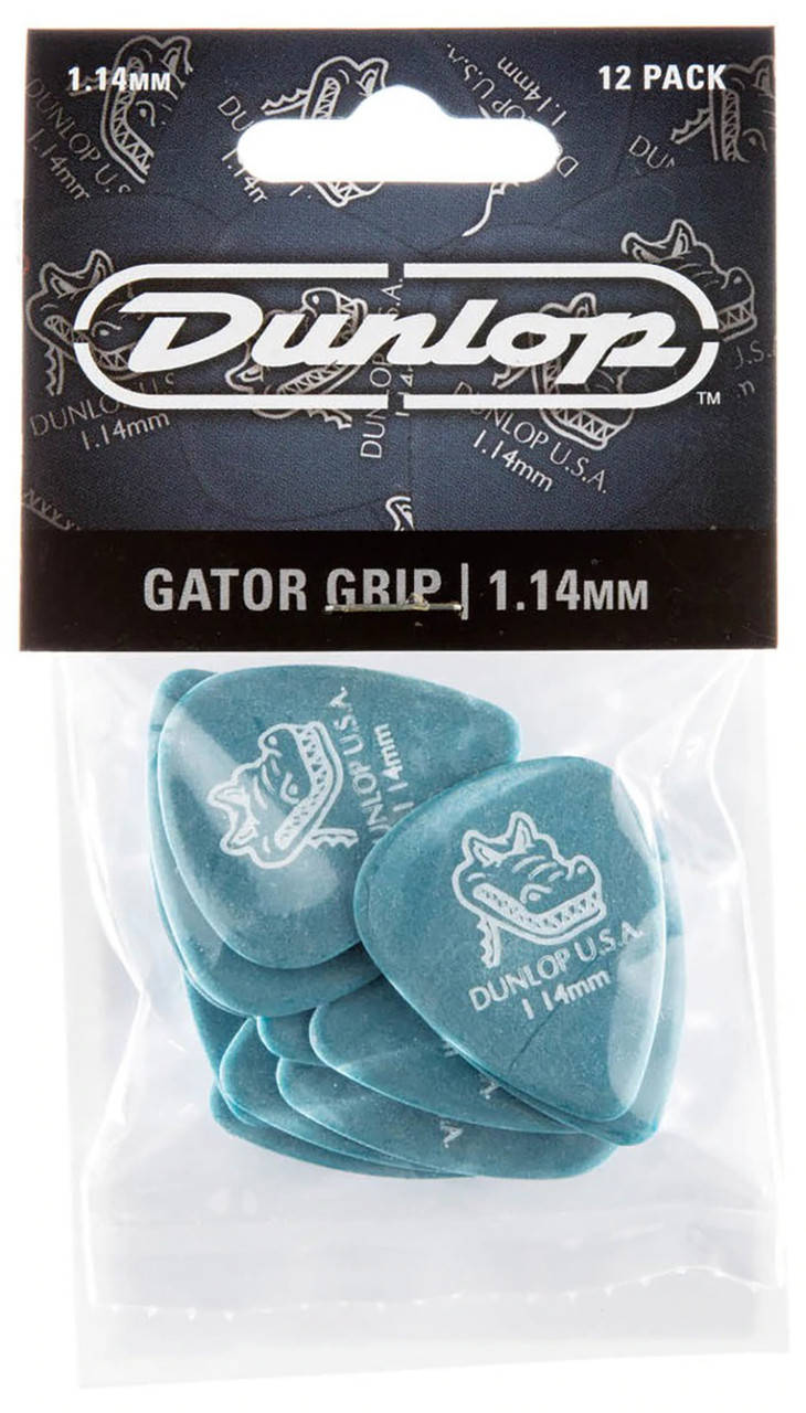

Медиаторы Dunlop 417P1.14 Gator Grip Player's Pack 1.14 mm (12 шт.)
