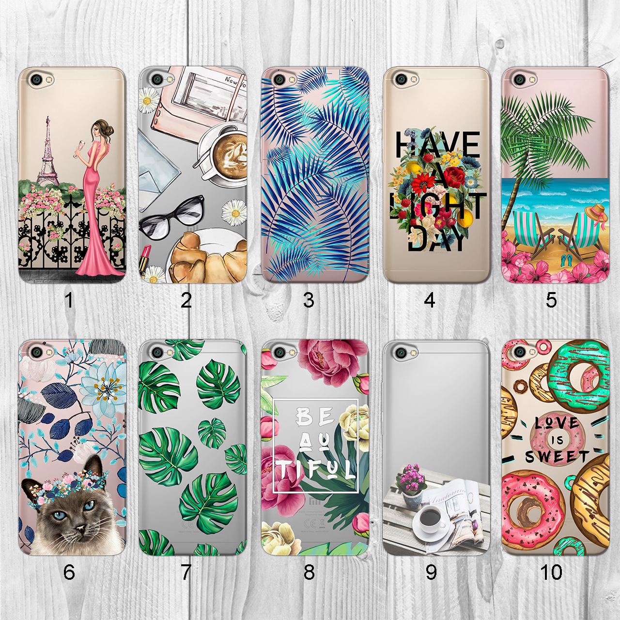 

Силиконовый чехол с рисунком для Xiaomi Redmi Note 5A (new collection)