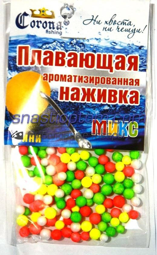 

Корона, шарики пенопласта, Микс, mini, (4-6мм)