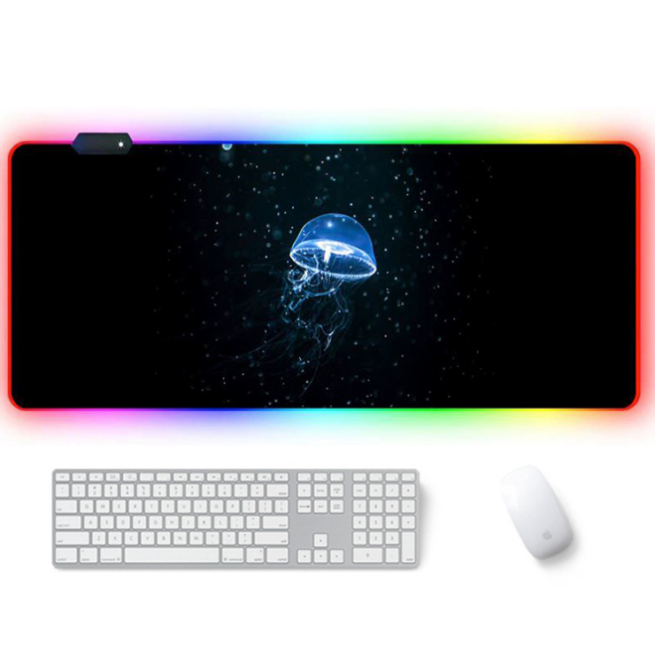

LED коврик для мышки, Медуза 80х30 см