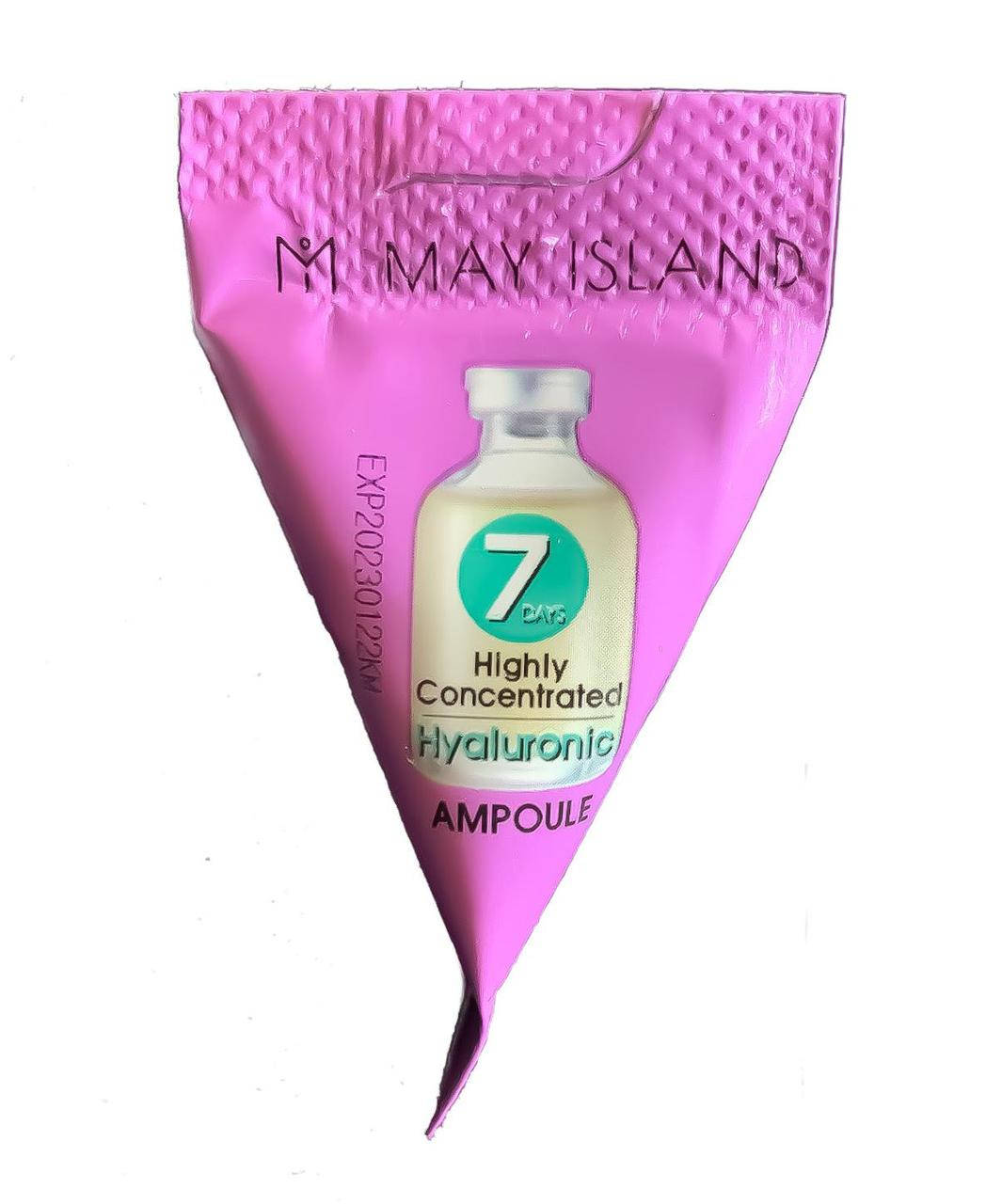 

Ампульная сыворотка с коллагеном May Island 7 Days Highly Concentrated Collagen Ampoule 1 пірамідка - 3 г