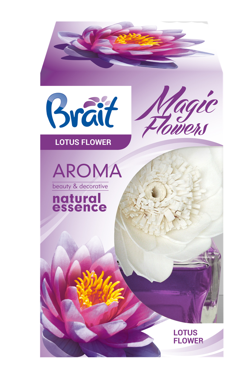 

Декоративный освежитель и ароматизатор воздуха Brait Lotus Flower 75 мл