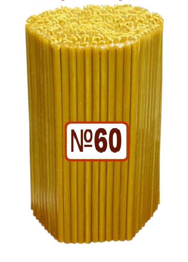 

Свеча восковая №60 1кг (150шт)