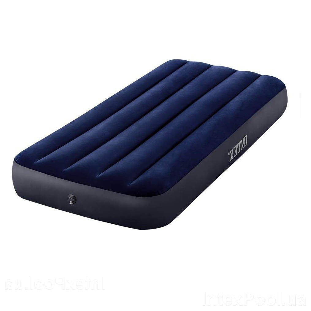 

Одноместный надувной матрас Intex серия Dura-Beam, 76 x 191 x 25 cм, синий