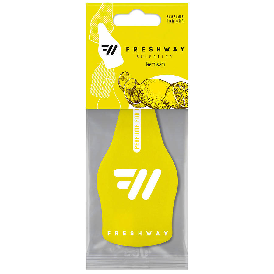 

Ароматизатор сухой листик FreshWay Selection Lemon (Лимон)