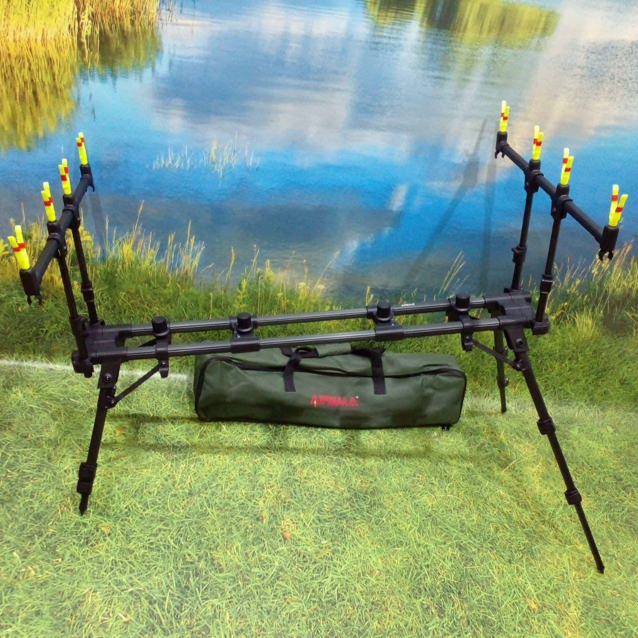 

Род под на 4 удилища Feima 919 + 8 рогачиков к комплекту в ПОДАРОК