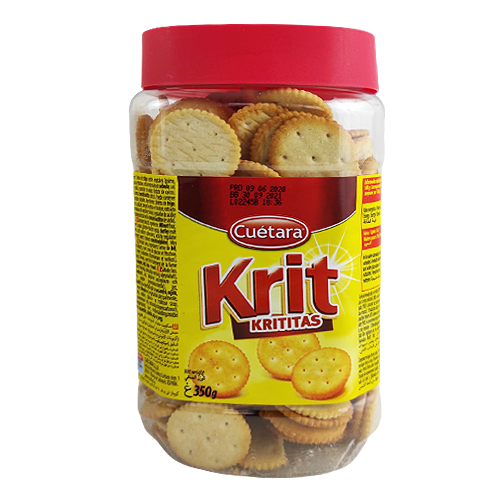 

Печиво Куетара крекер кріт Cuetara krit 350g 12шт/ящ (Код : 00-00004889)