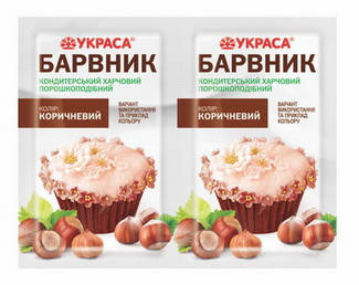 

Краситель водорастворимый (стик) "УКРАСА" (5 г), коричневый