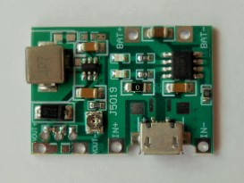 

Повышающий преобразователь + зарядное устройство. Вход 2.7 --- 4.2VDC, выход 4.3 --- 27.0V.