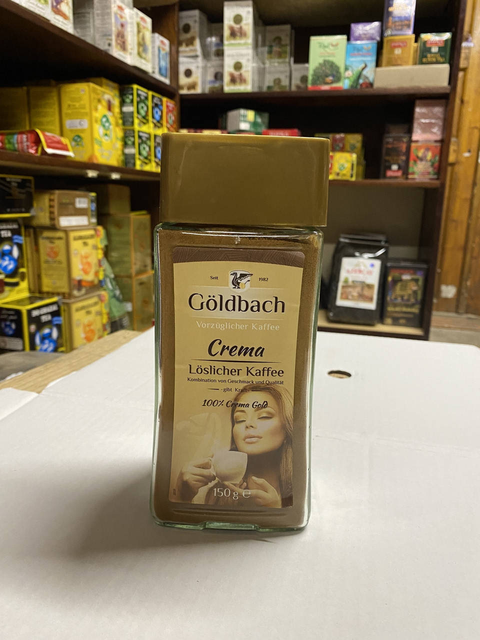 

Кофе растворимый Goldbah Crema 150 гр