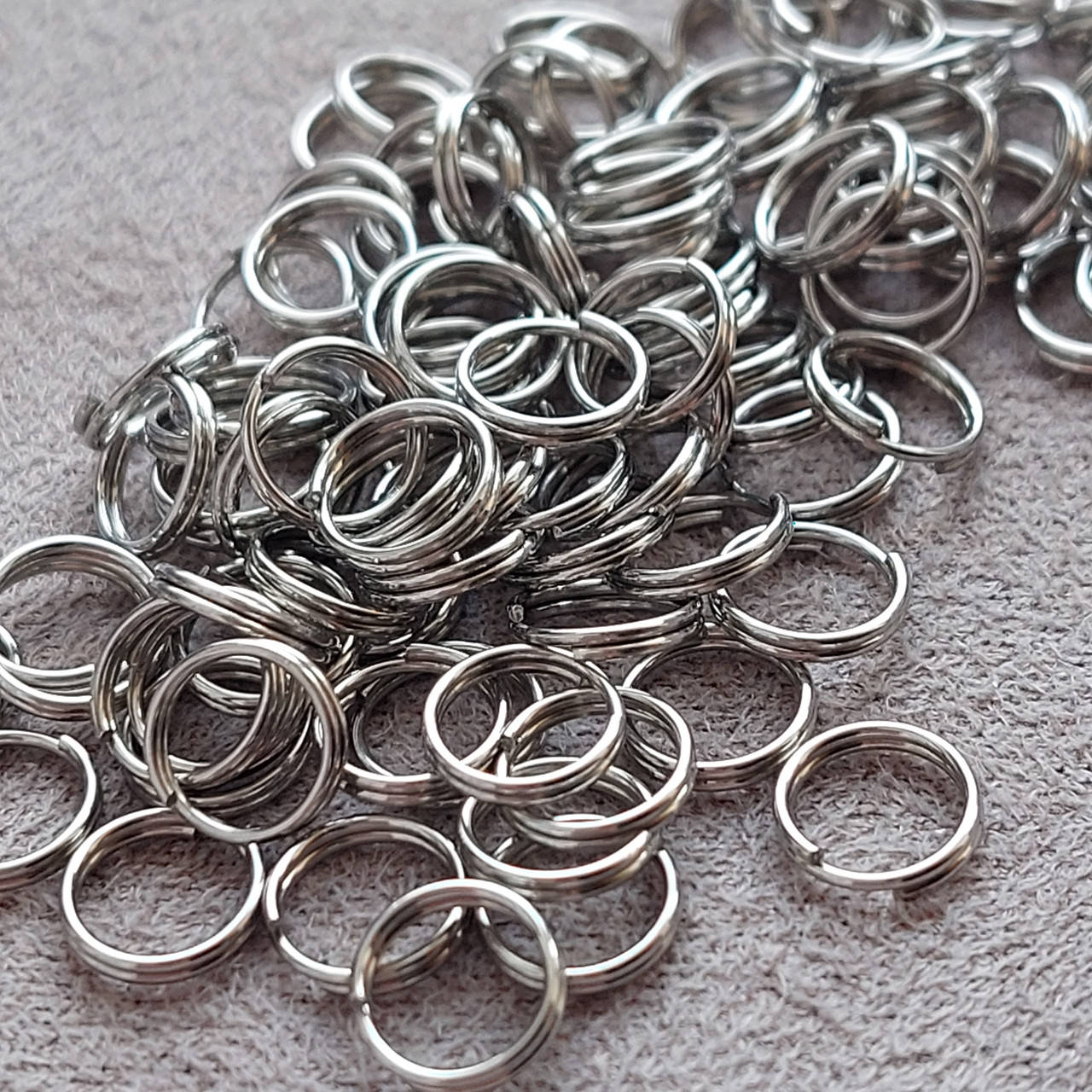 

Колечко двойное, нержавеющая сталь, 7*1мм