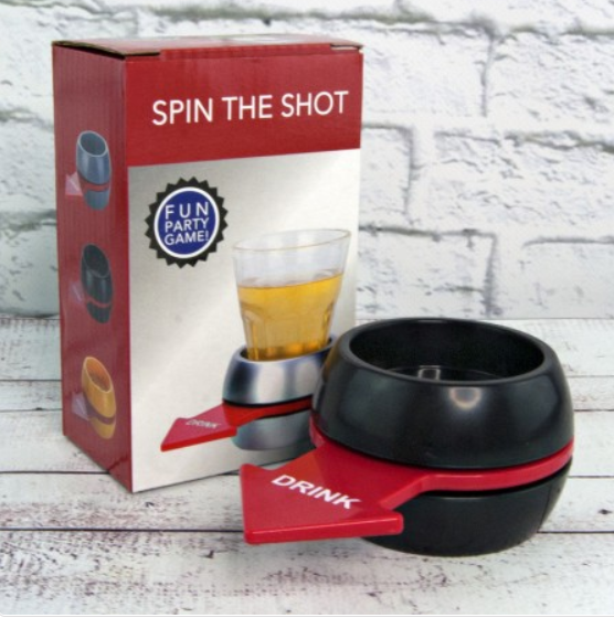 

Алкоигра Спинер Стакан Shot Spinner ABC