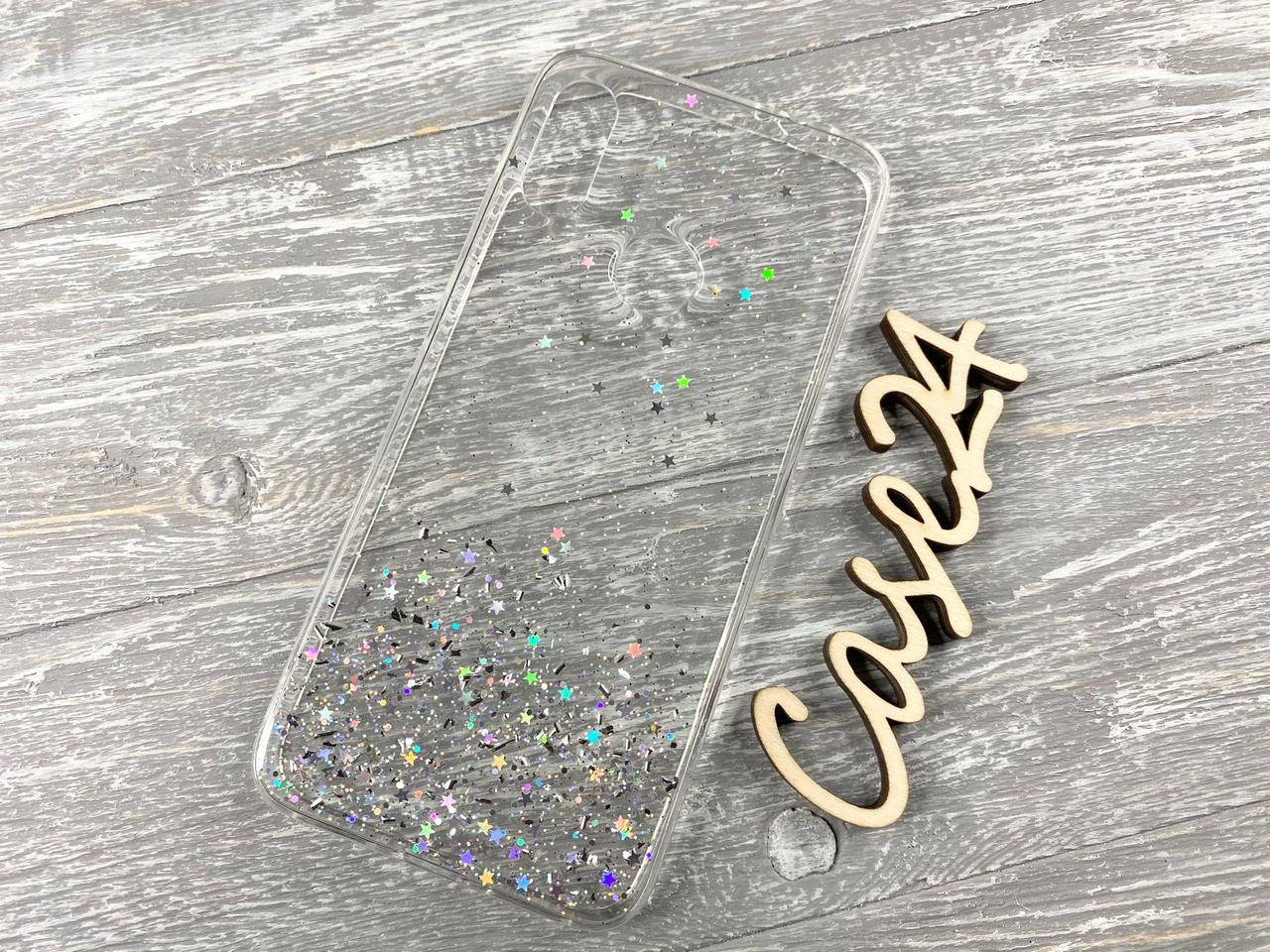 

TPU чехол Star Glitter для Xiaomi Redmi Note 7 прозрачный, Разные цвета