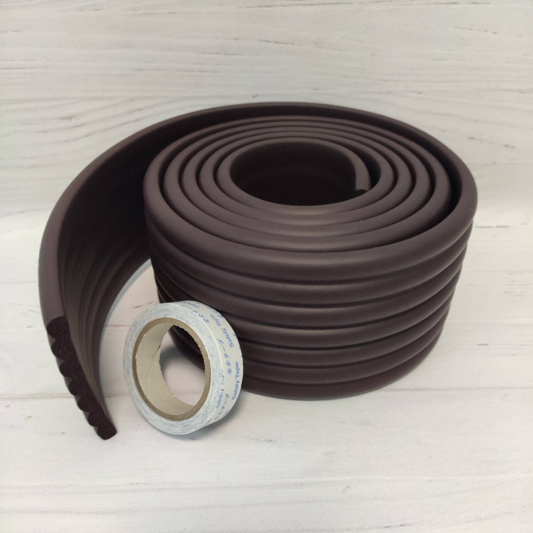 

Защитная лента на острые углы и края мебели (тёмно-коричневый)