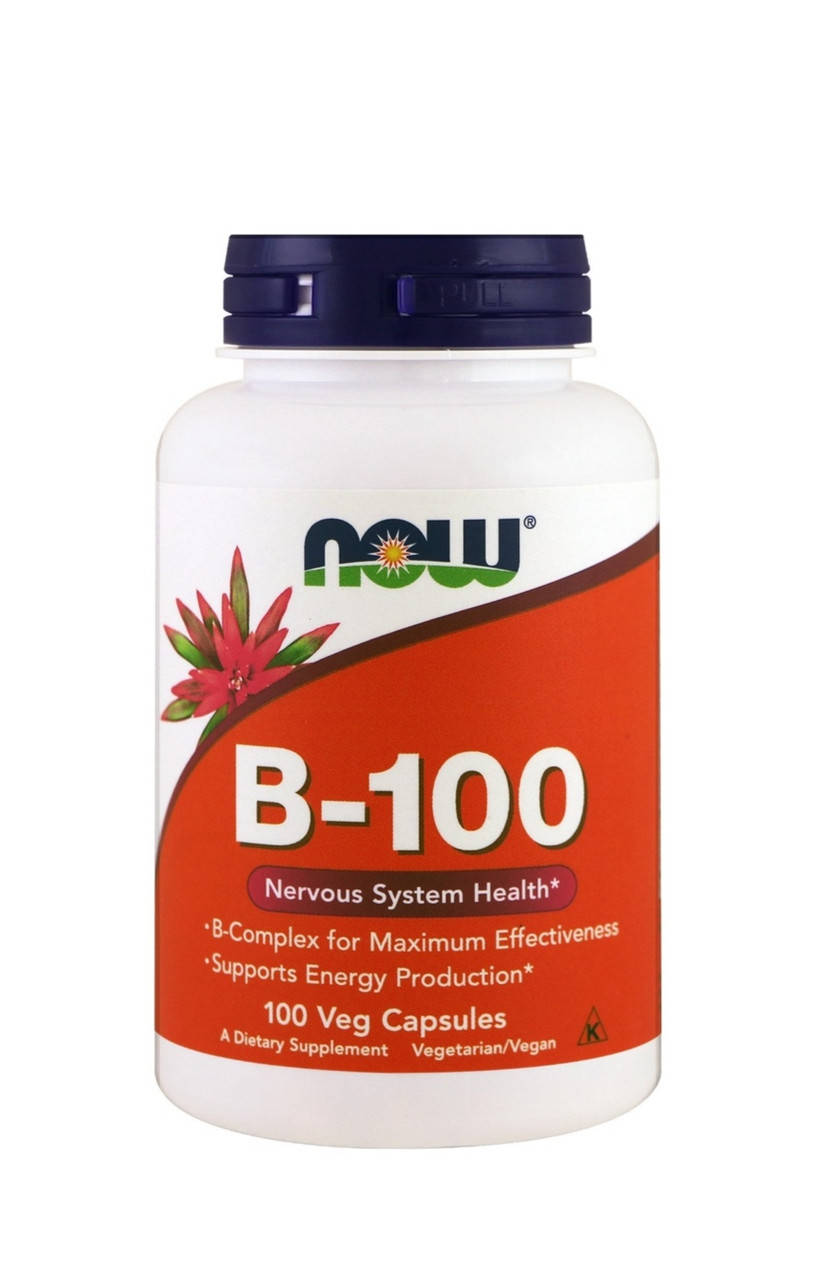 

B-100 комплекс Now foods 100 капсул