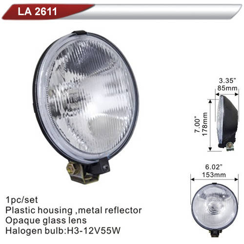 

Фара дополнительная DLAA 2611-W/H3-12V-55W/D=153mm (LA 2611-W)
