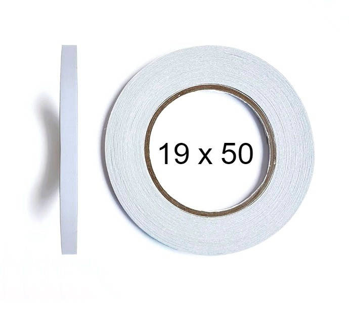 

Двухсторонний скотч BOMA 4145 - 19 мм × 50 м (белый)