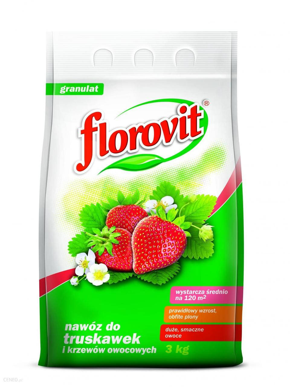 

FLOROVIT удобрение для клубники 3кг. Флоровит