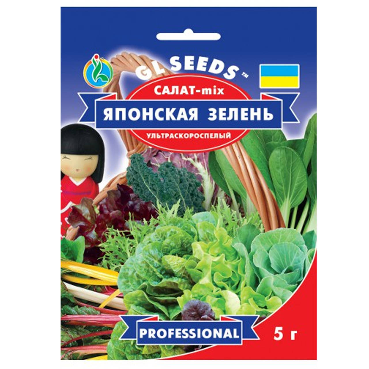 

Салат Японская зелень 5 г Gl Seeds