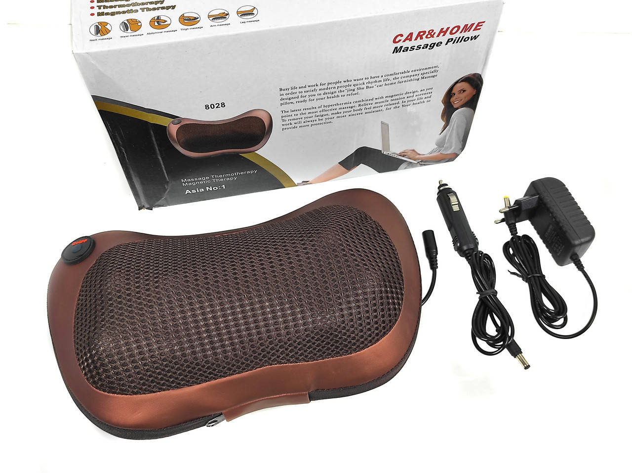 

Массажер подушка для дома и автомобиля MASSAGE PILLOW 5290 MS