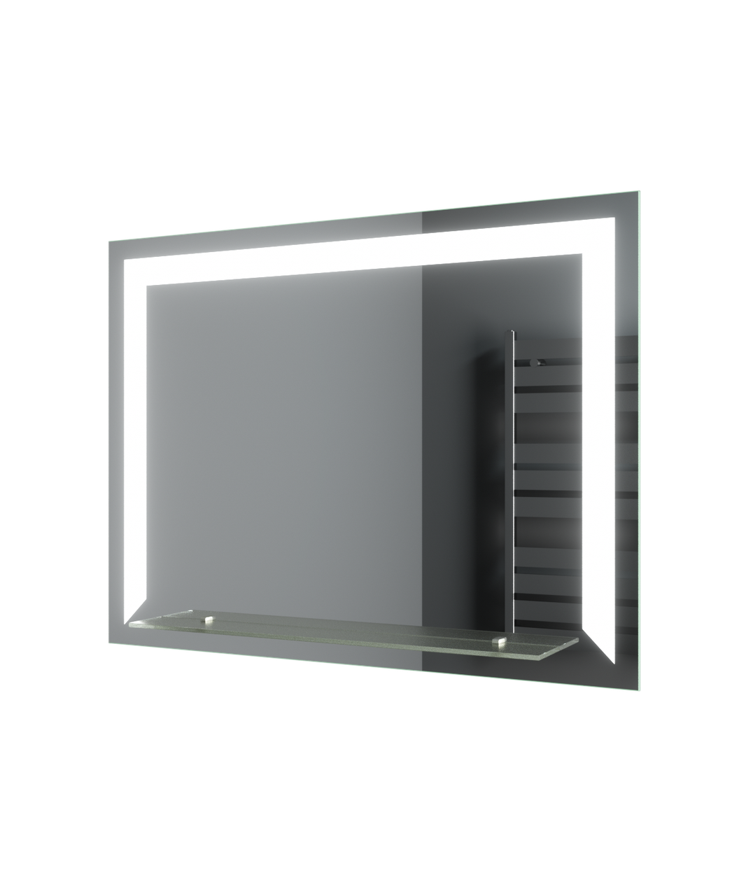 

Зеркало LED (80*60*3см) с полкой PR-D35