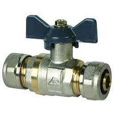 

Кран шаровый 1/2" промежуточный 16х16