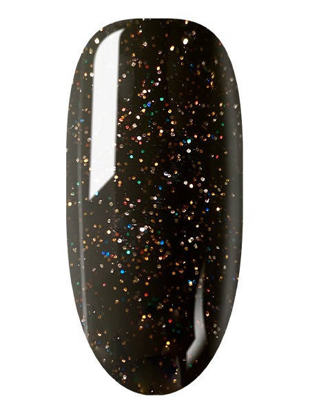 

D.I.S Nails Гель-лак 227 (Темно-коричневый с микроблеском) 5 мл