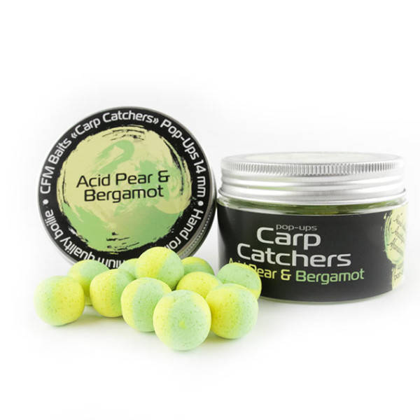 

Бойлы pop-up Carp Catchers Acid Pear&Bergamot Ø10мм, 35шт