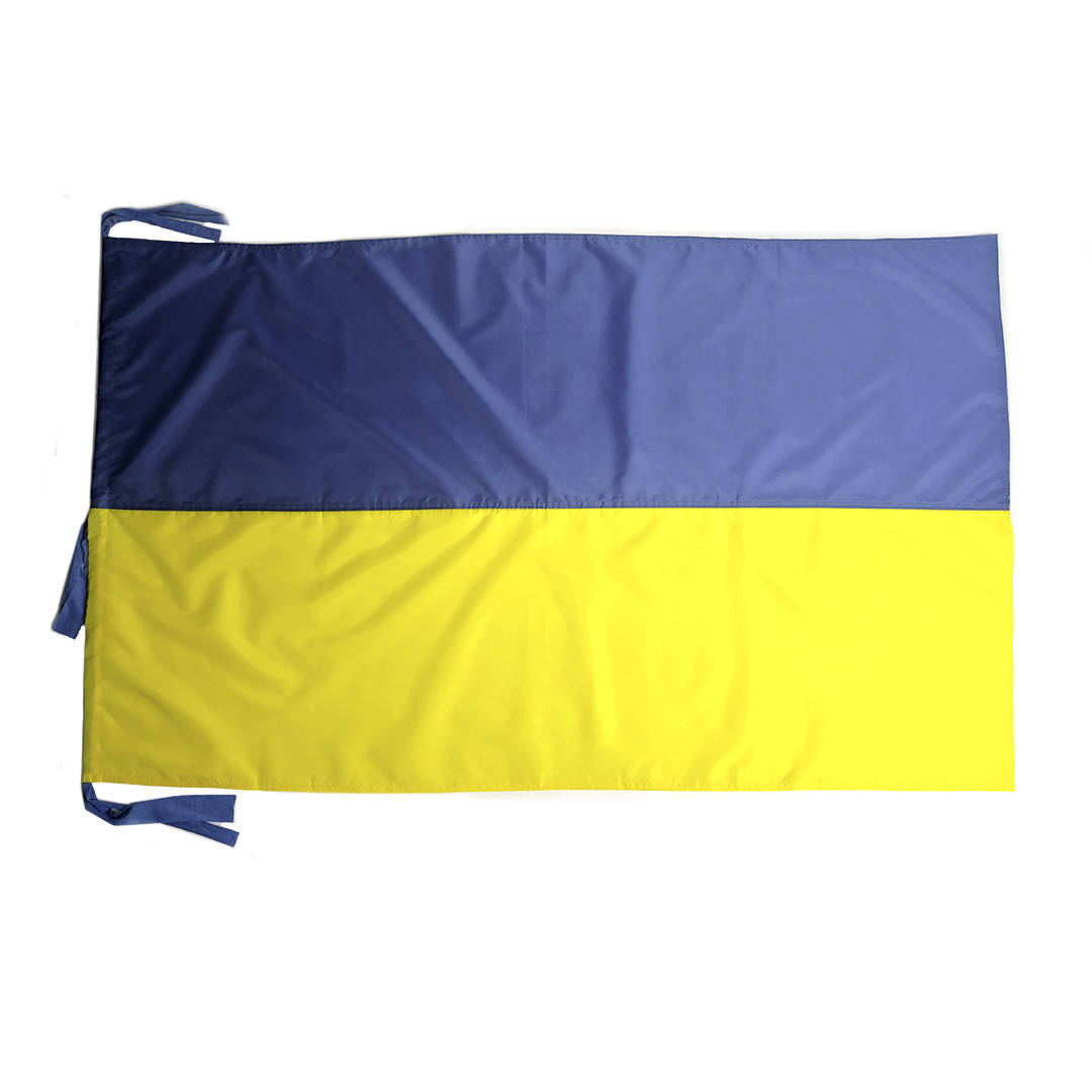 

Флаг Украины 138 х 87 см усиленный плотный Уличный (4843)