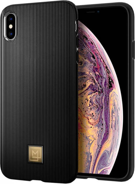 

Чехол Spigen для iPhone XS Max, La Manon Classy, Black (065CS24958), Черный