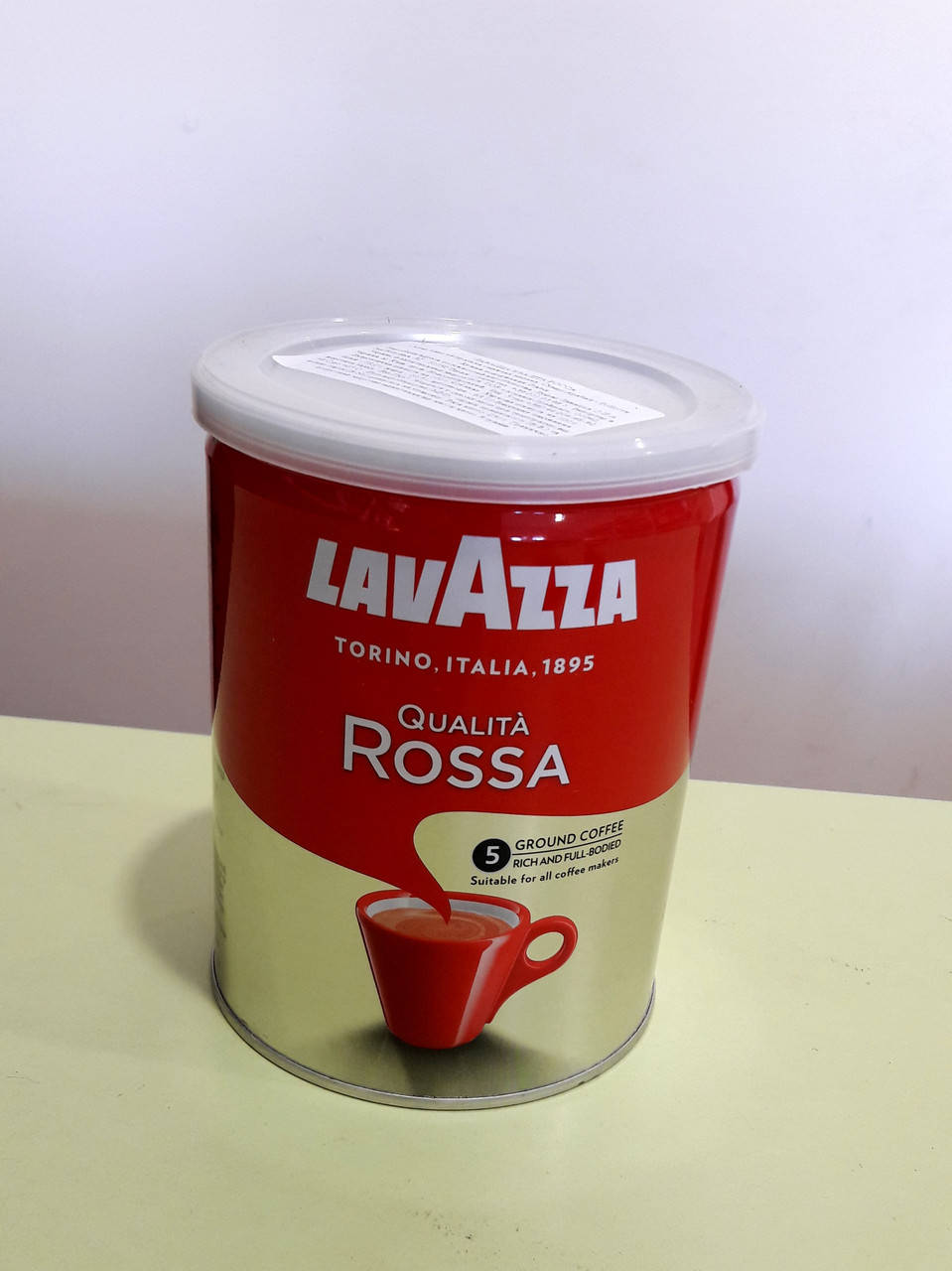 

Кофе Lavazza Qualita Rossa 250 г молотый ж/б