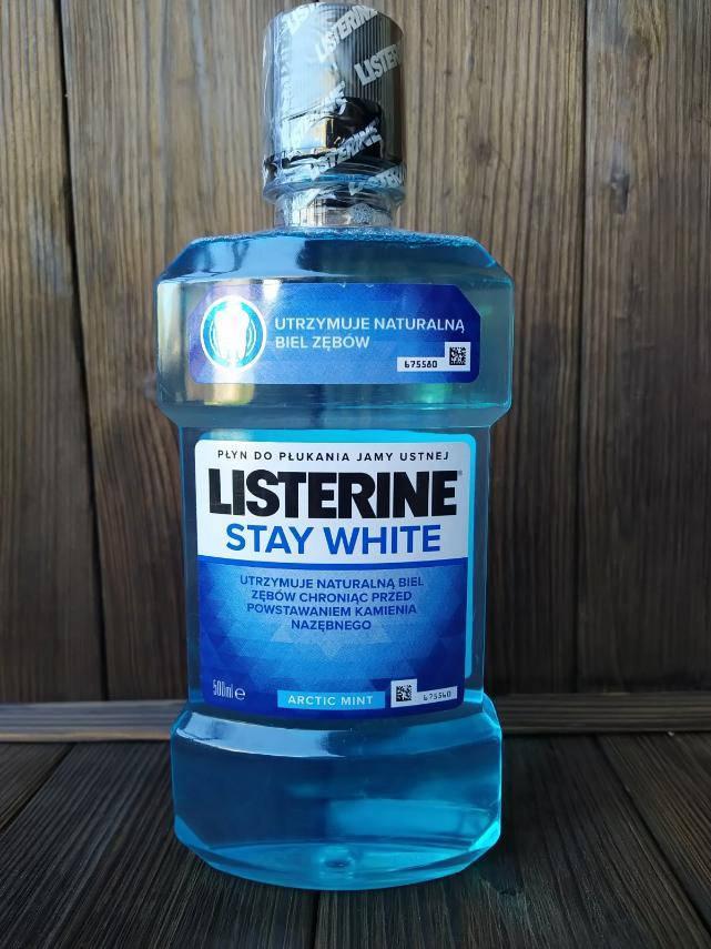 

Ополаскиватель для рта Listerine Stay White 500 мл