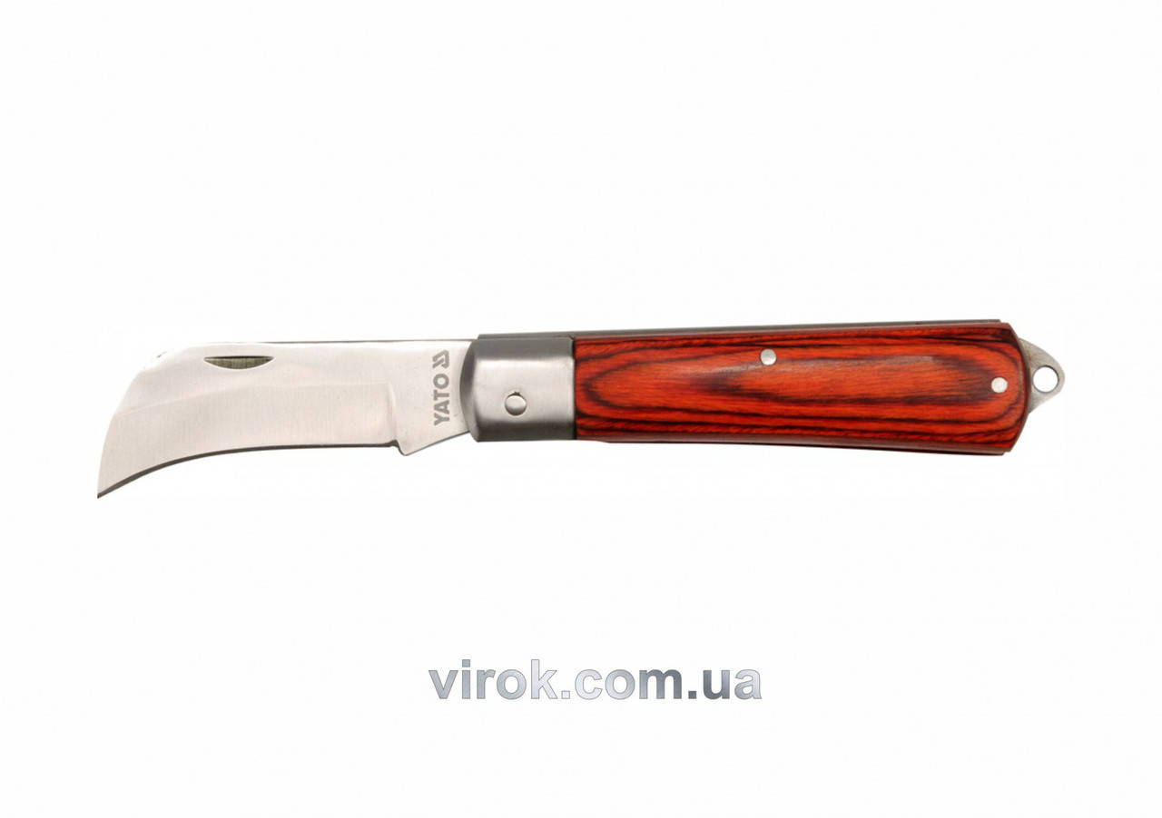 

Нож складной YATO с лезвыем 75 мм 190 мм YT-7601
