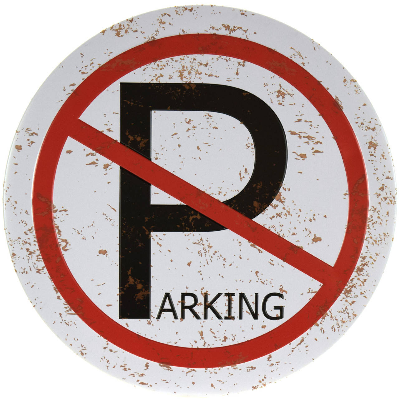 

Металлическая табличка "Парковка Запрещена / No Parking" (ms-001347)