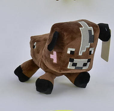 

Мягкая игрушка Minecraft Корова Майнкрафт 18 см 00180, Коричневый