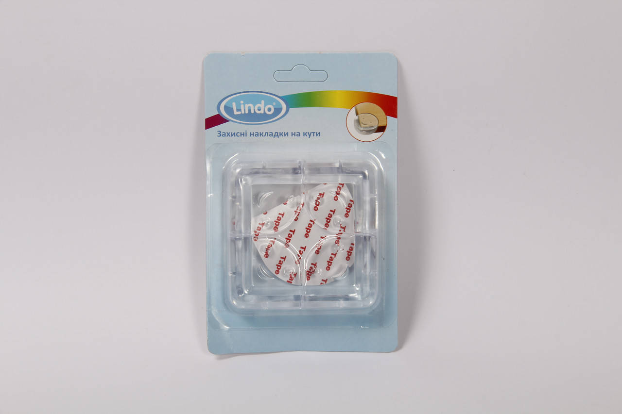 

Защитные накладки на углы прозрачные (4 шт) Рк 949 Lindo (Линдо)