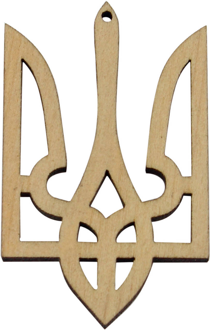 

Тризуб 5х3см фанера(5)