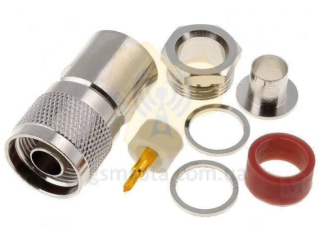 

Разъем ВЧ N-male для кабеля RG-8 (пайка)