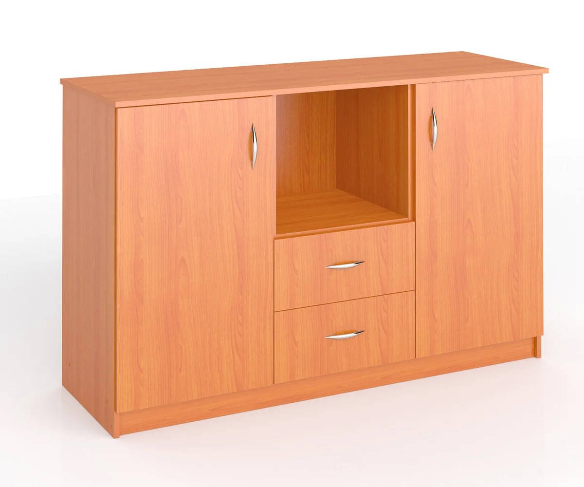 

Комод с 2мя дверками и 2мя ящиками