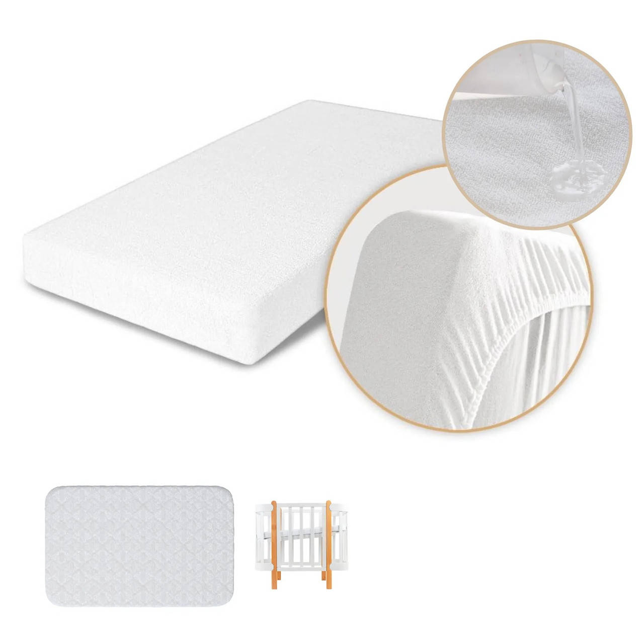 

Наматрасник в люльку NIKA