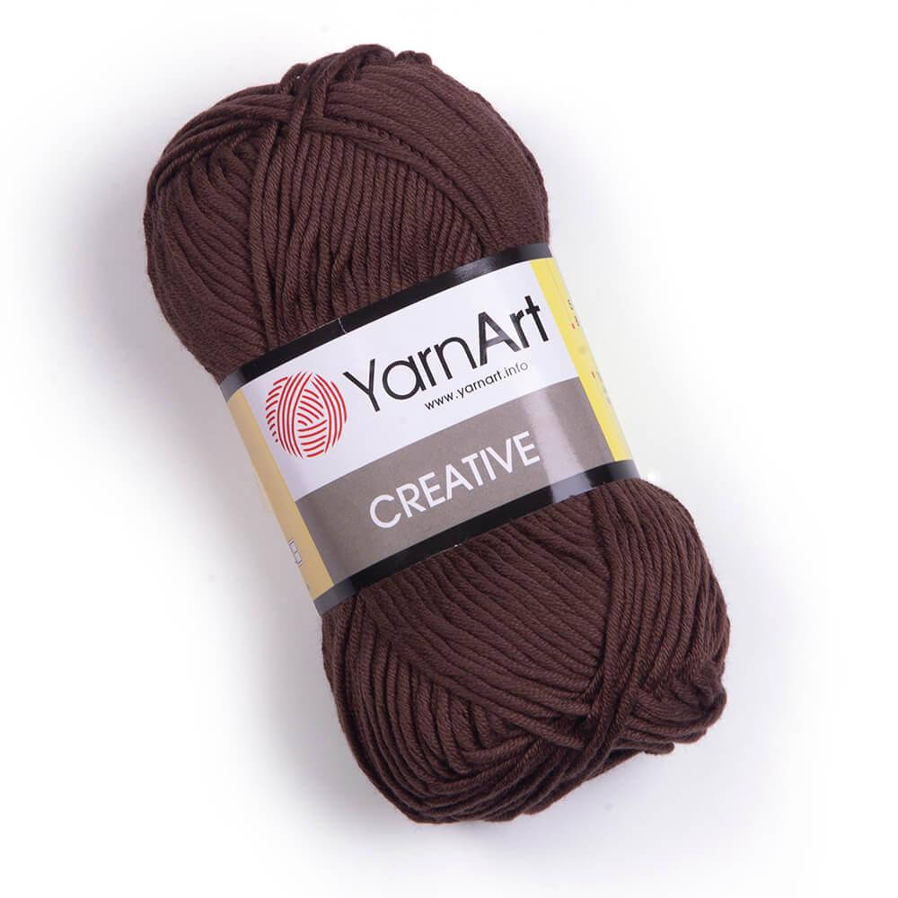 

Пряжа YarnArt Creative 232 коричневый