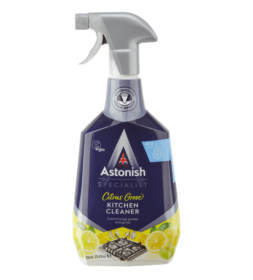 

Мультиактивный очиститель для кухни Astonish Kitchen Cleaner 750 ml
