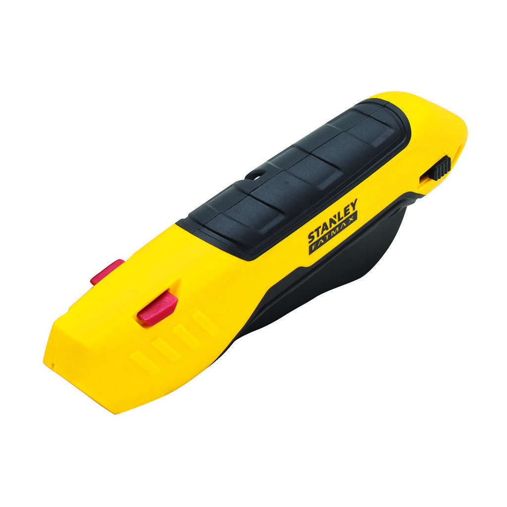 

Нож 19 мм трапеция 175 мм безопасный с возвратной пружиной STANLEY FATMAX FMHT10369-0